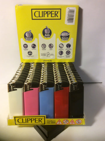 Clipper lighter electronic flat-50's-20%code-110