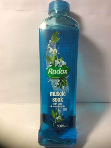 Radox Muscle soak herbal bath-500mlX 6-20%code-547