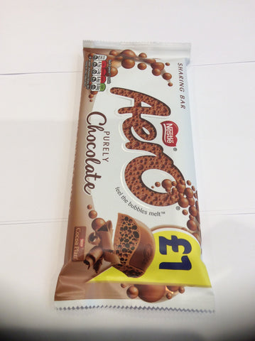 Aero chocolate bar-100gX15-20%-p/m-£-1.00