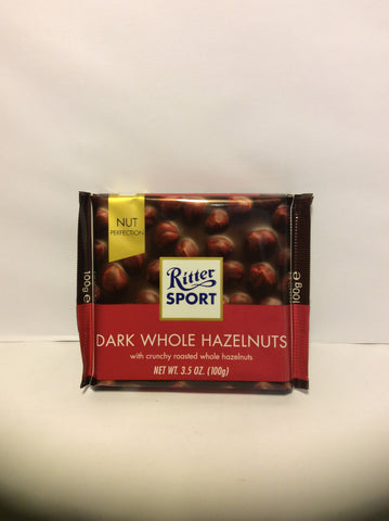 Ritter sport dark whole hazelnut-100gX5-20%