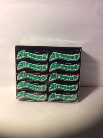 Wrigleys airwaves black mint gum-10'sX30--20%